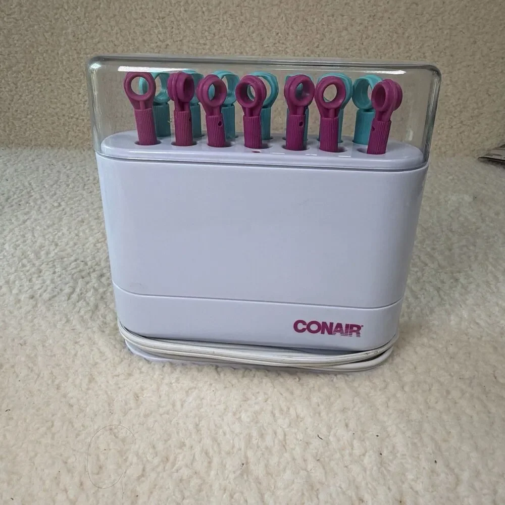 Vintage Conair Hot Sticks Flexible Heated Rollers 14 Count Model HS18WR